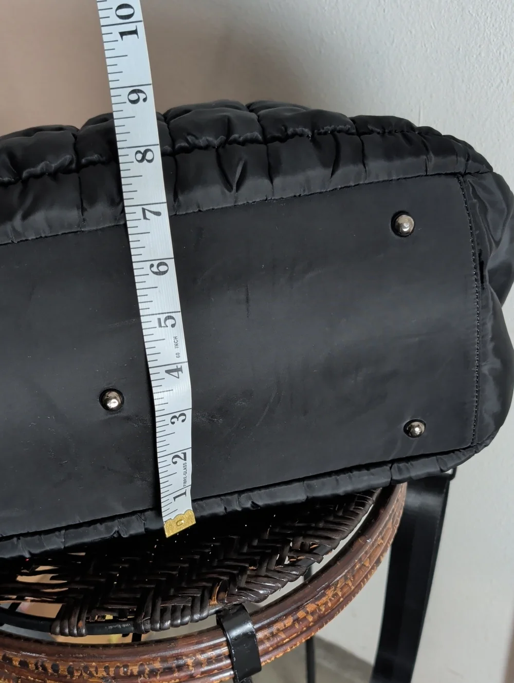 Urban Expressions Black Puffer Bag